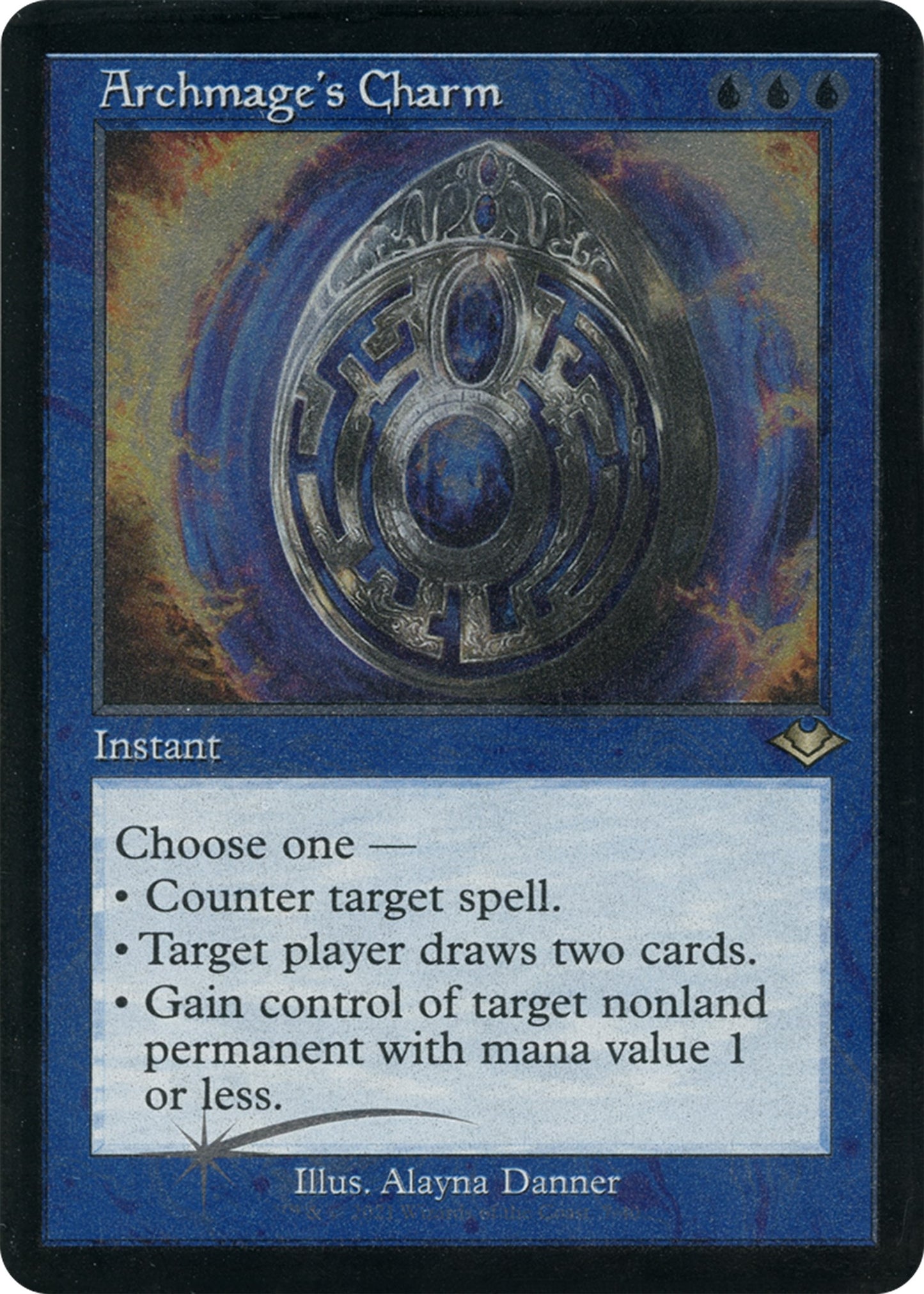Archmage's Charm (Retro Frame) (Foil Etched) (7) (Modern Horizons)