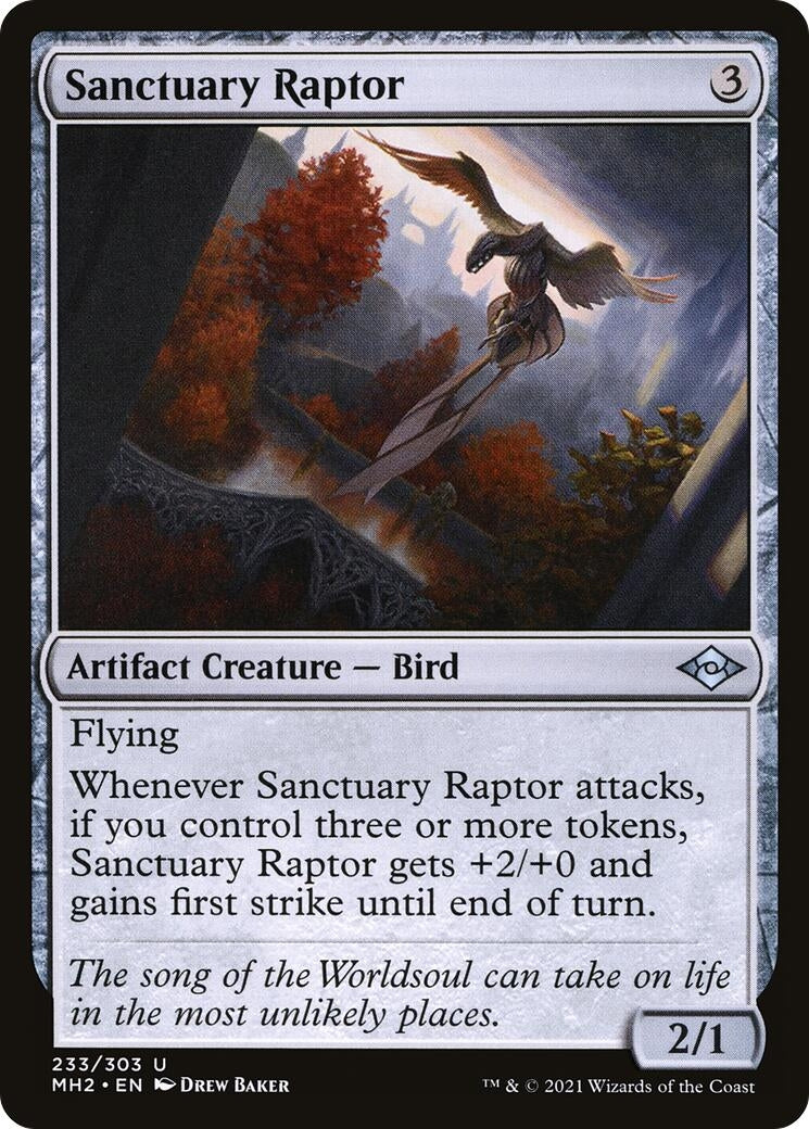 Sanctuary Raptor (233) (Modern Horizons 2)