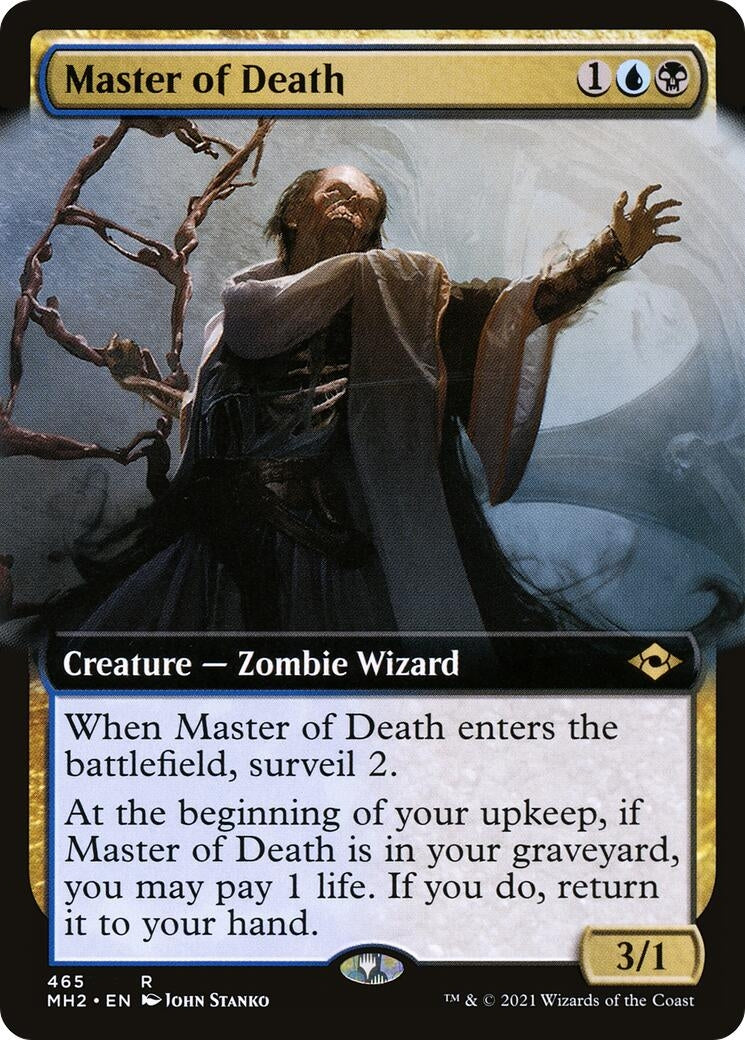 Master of Death (Extended Art) (465) (Modern Horizons 2)