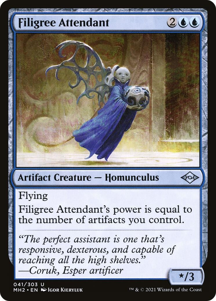 Filigree Attendant (41) (Modern Horizons 2)