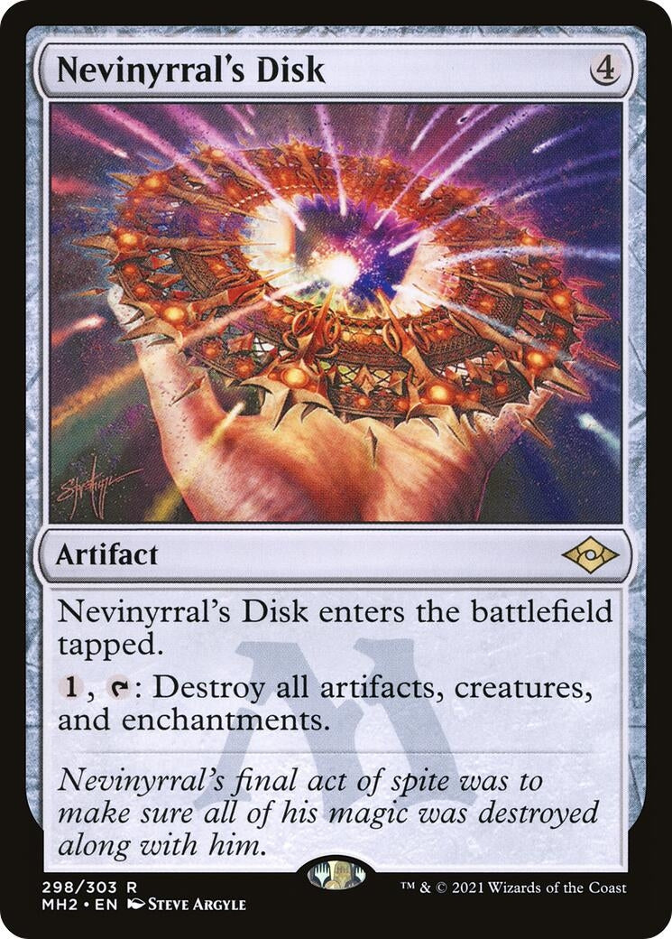 Nevinyrral's Disk (298) (Modern Horizons 2)