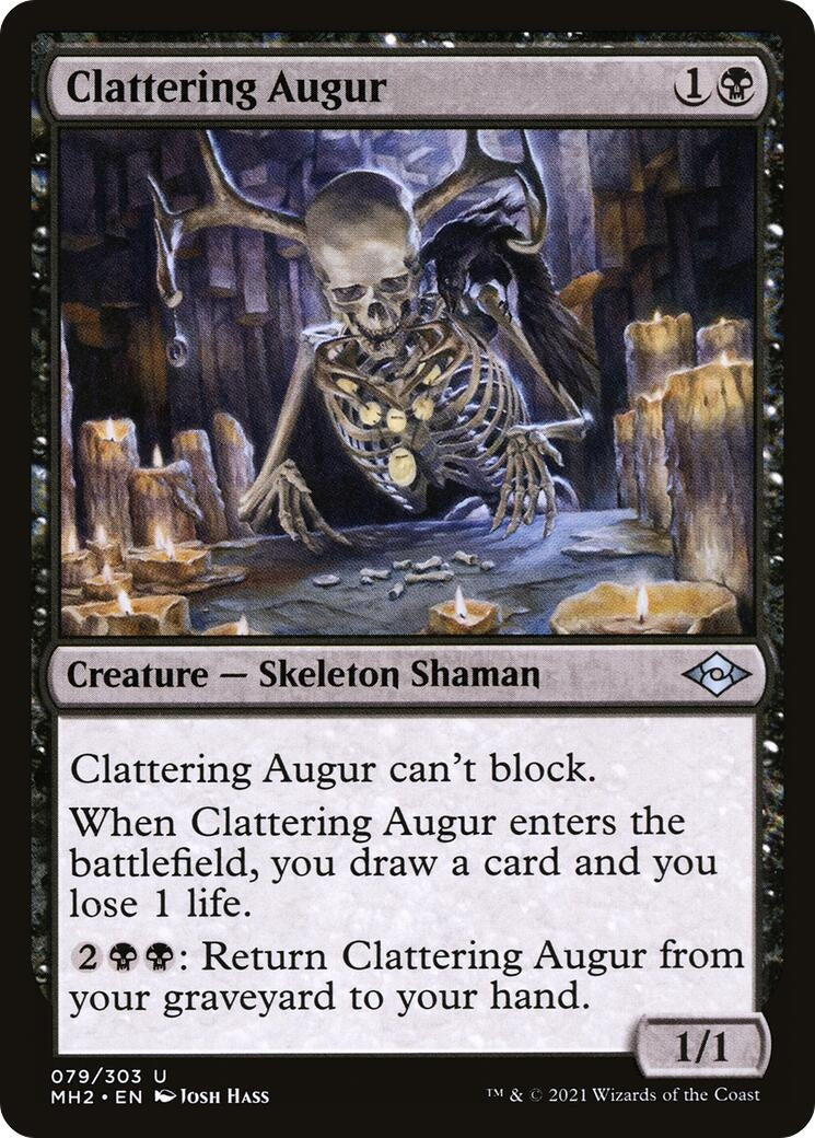 Image for Clattering Augur (79) (Modern Horizons 2) - Magic: The Gathering