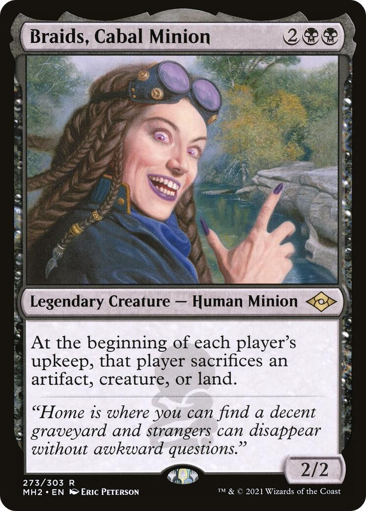 Image for Braids, Cabal Minion (273) (Modern Horizons 2) - Magic: The Gathering