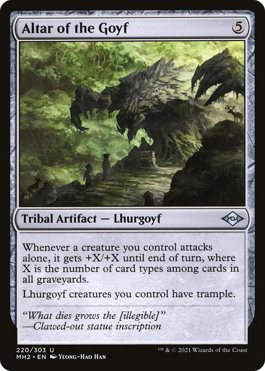 Image for Altar of the Goyf (220) (Modern Horizons 2) - Magic: The Gathering