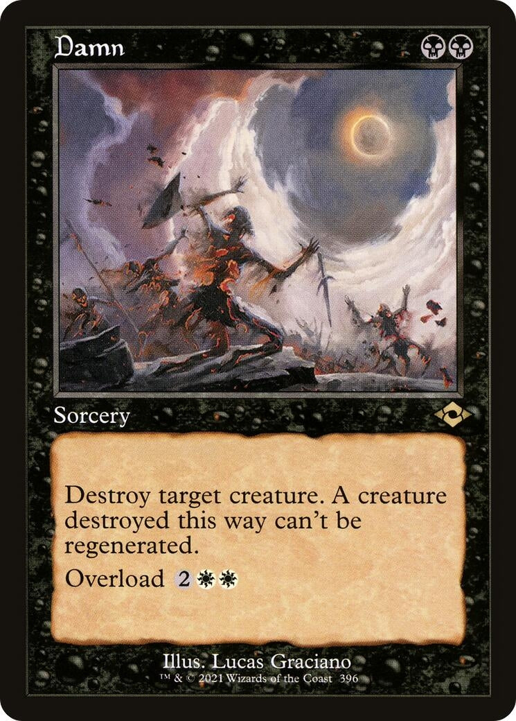 Image for Damn (Retro Frame) (396) (Modern Horizons 2) - Magic: The Gathering