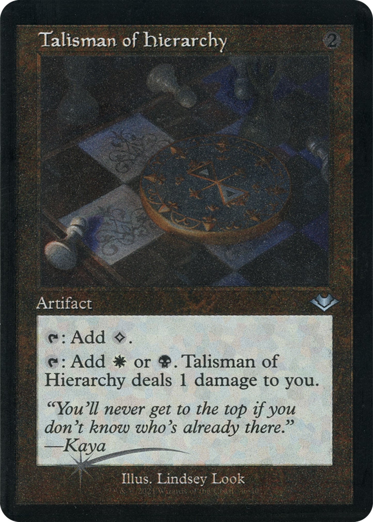 Talisman of Hierarchy (Retro Frame) (Foil Etched) (36) (Modern Horizons)