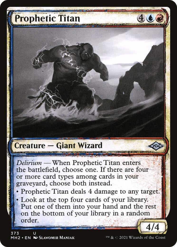 Prophetic Titan (Showcase) (373) (Modern Horizons 2)