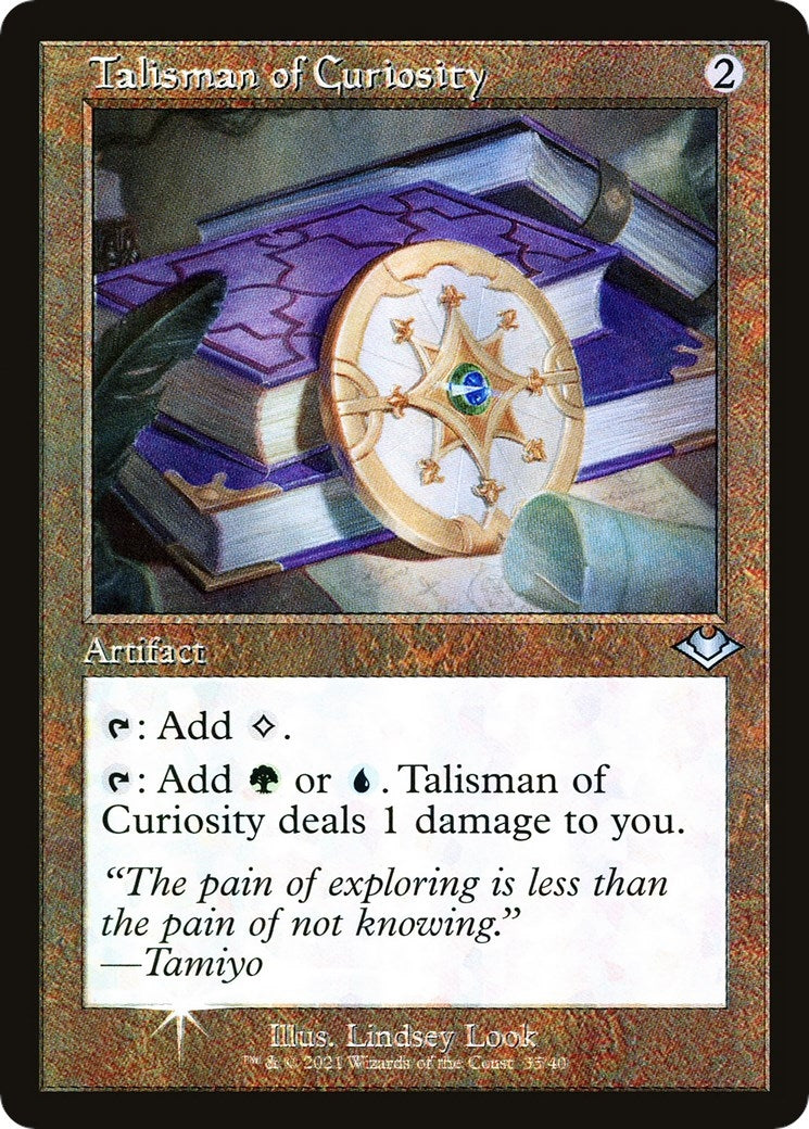 Talisman of Curiosity (Retro Frame) (35) (Modern Horizons)