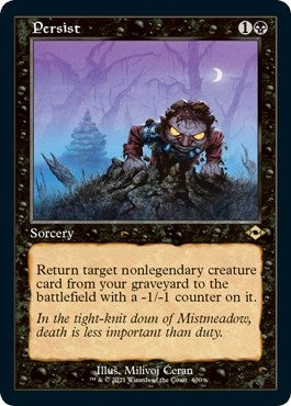 Image for Persist (Retro Frame) (Foil Etched) (400) (Modern Horizons 2) - Magic: The Gathering