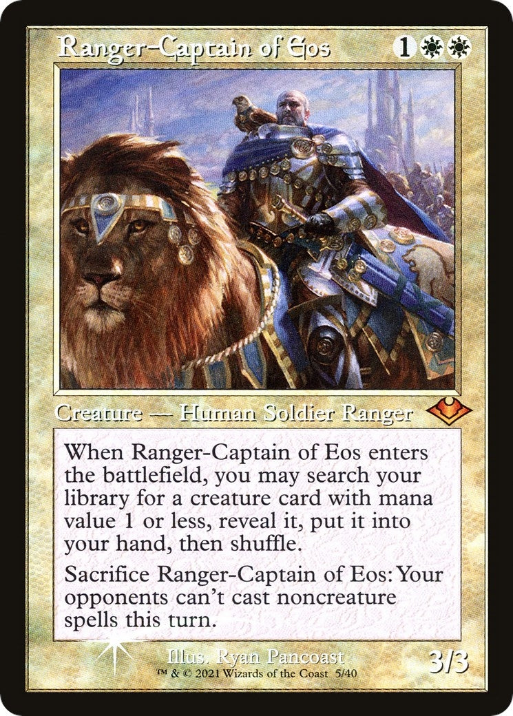 Ranger-Captain of Eos (Retro Frame) (5) (Modern Horizons)
