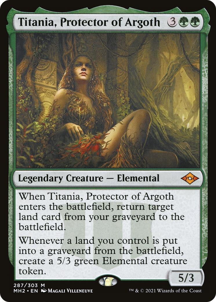 Titania, Protector of Argoth (287) (Modern Horizons 2)