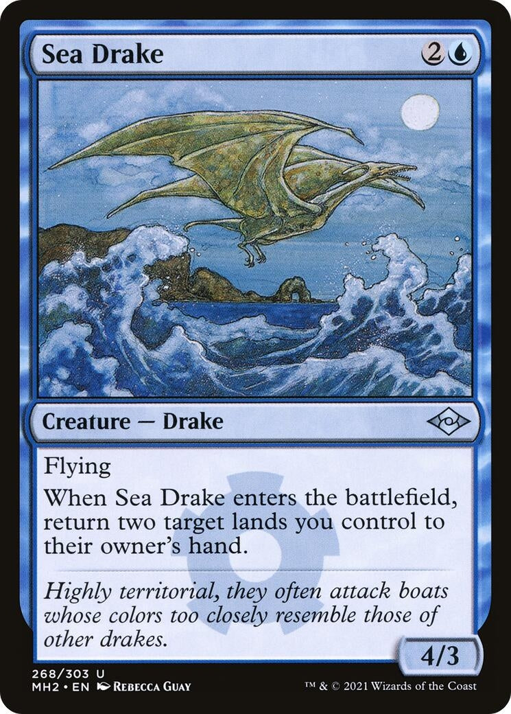 Image for Sea Drake (268) (Modern Horizons 2) - Magic: The Gathering