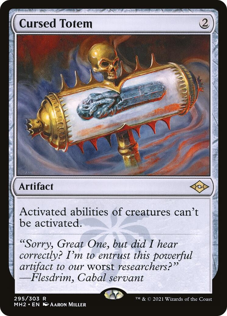 Cursed Totem (295) (Modern Horizons 2)