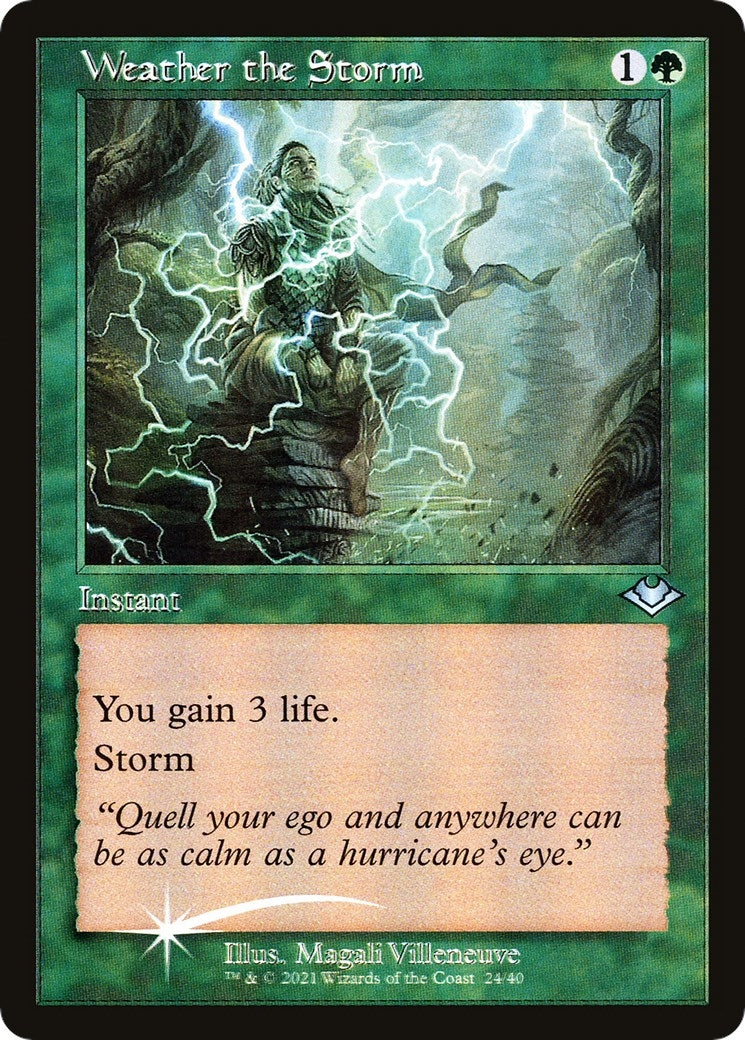 Weather the Storm (Retro Frame) (24) (Modern Horizons)