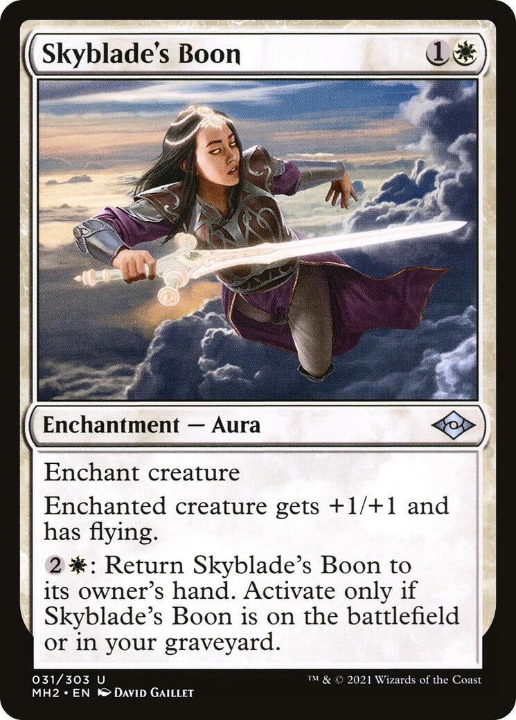 Image for Skyblade's Boon (31) (Modern Horizons 2) - Magic: The Gathering