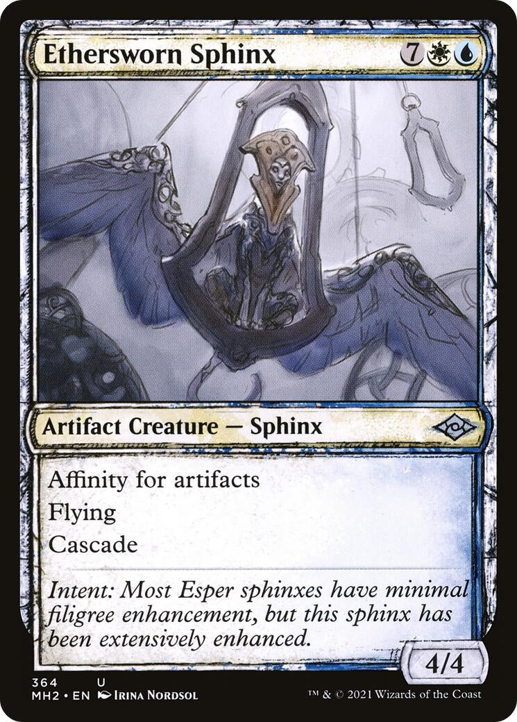 Ethersworn Sphinx (Showcase) (364) (Modern Horizons 2)