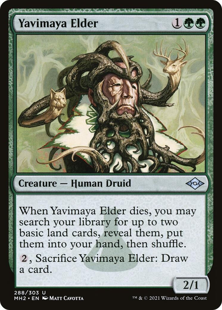 Yavimaya Elder (288) (Modern Horizons 2)