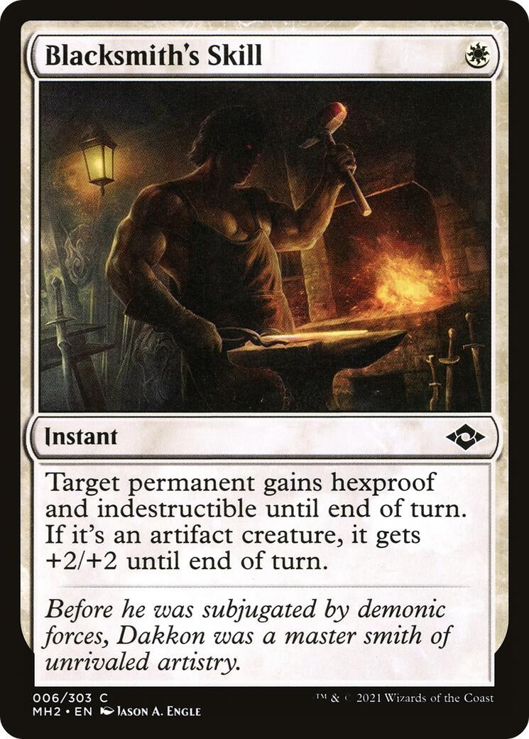 Blacksmith's Skill (6) (Modern Horizons 2)