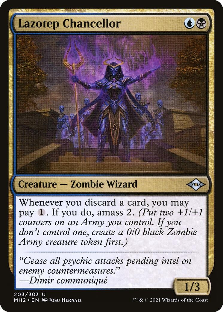 Image for Lazotep Chancellor (203) (Modern Horizons 2) - Magic: The Gathering