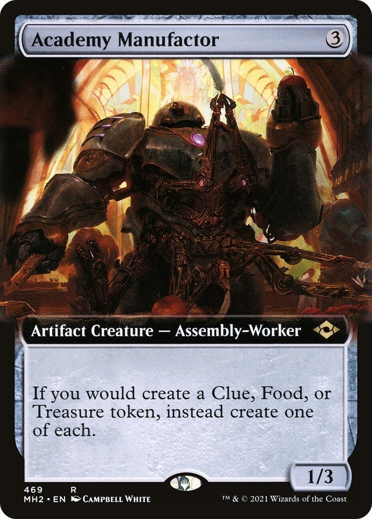 Academy Manufactor (Extended Art) (469) (Modern Horizons 2)