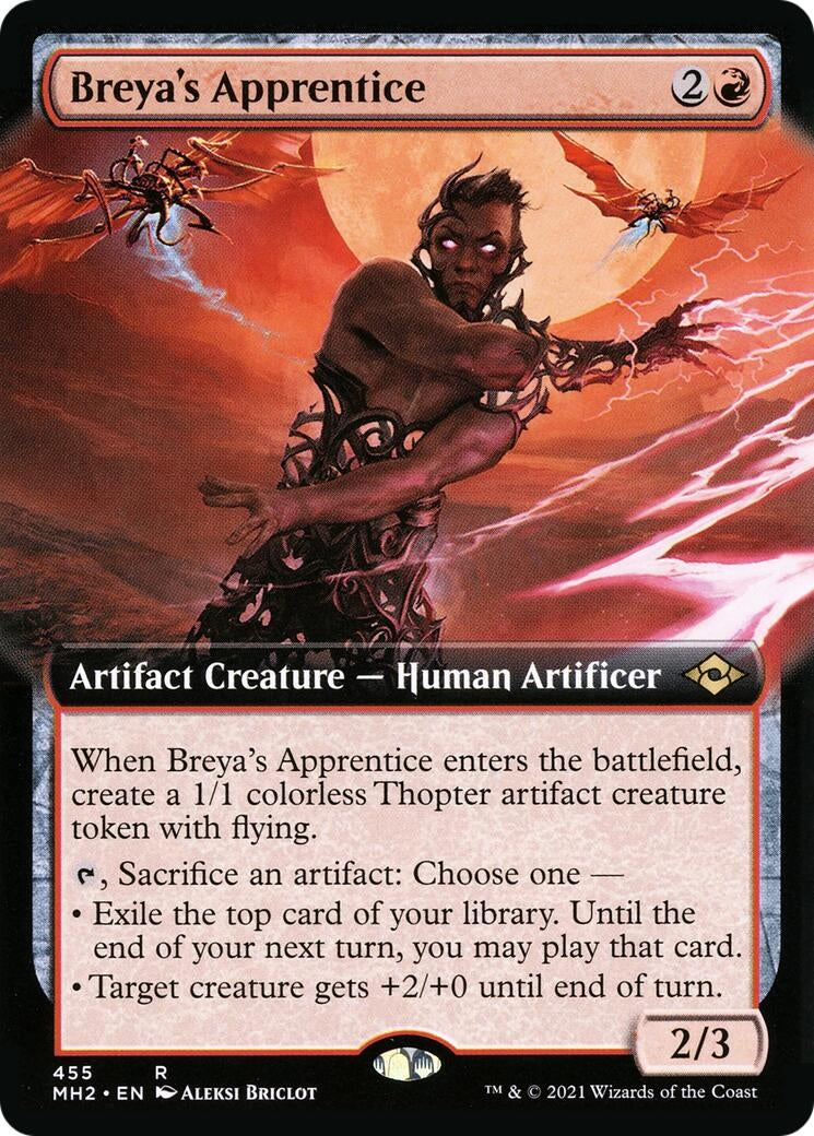 Breya's Apprentice (Extended Art) (455) (Modern Horizons 2)
