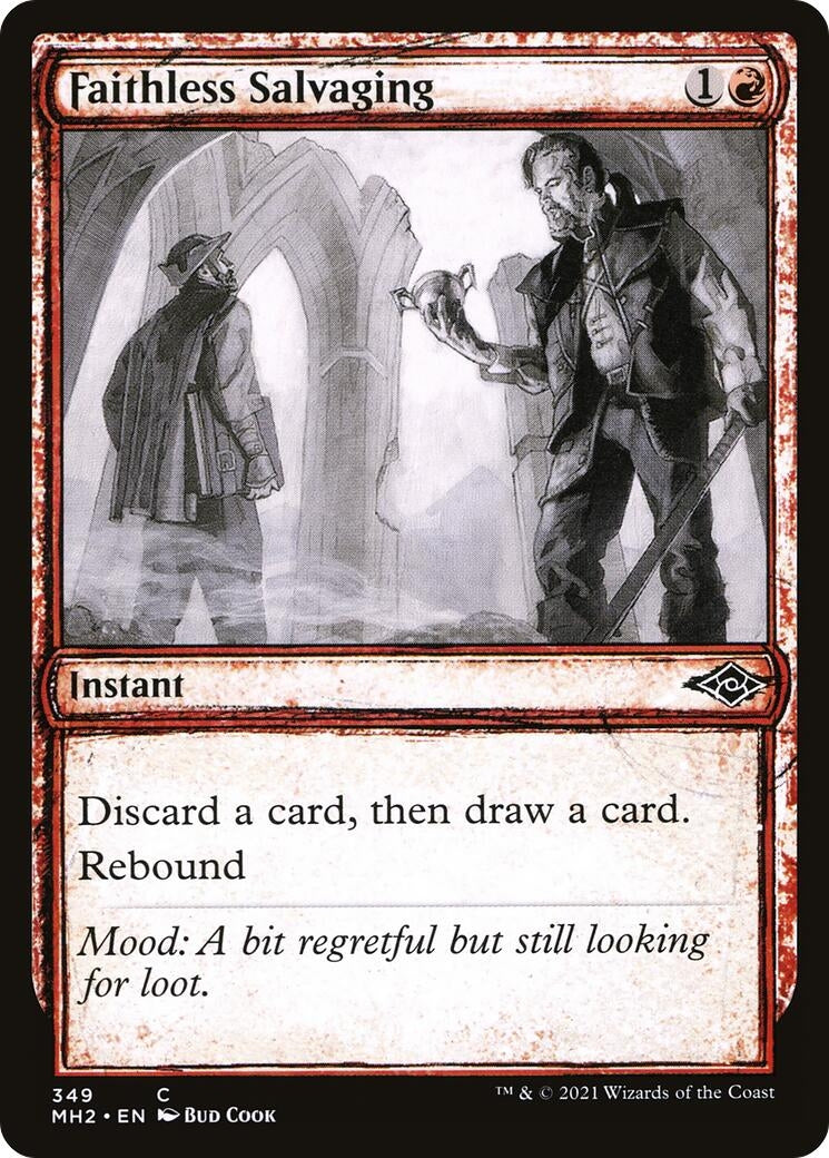 Image for Faithless Salvaging (Showcase) (349) (Modern Horizons 2) - Magic: The Gathering