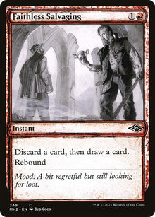 Image for Faithless Salvaging (Showcase) (349) (Modern Horizons 2) - Magic: The Gathering