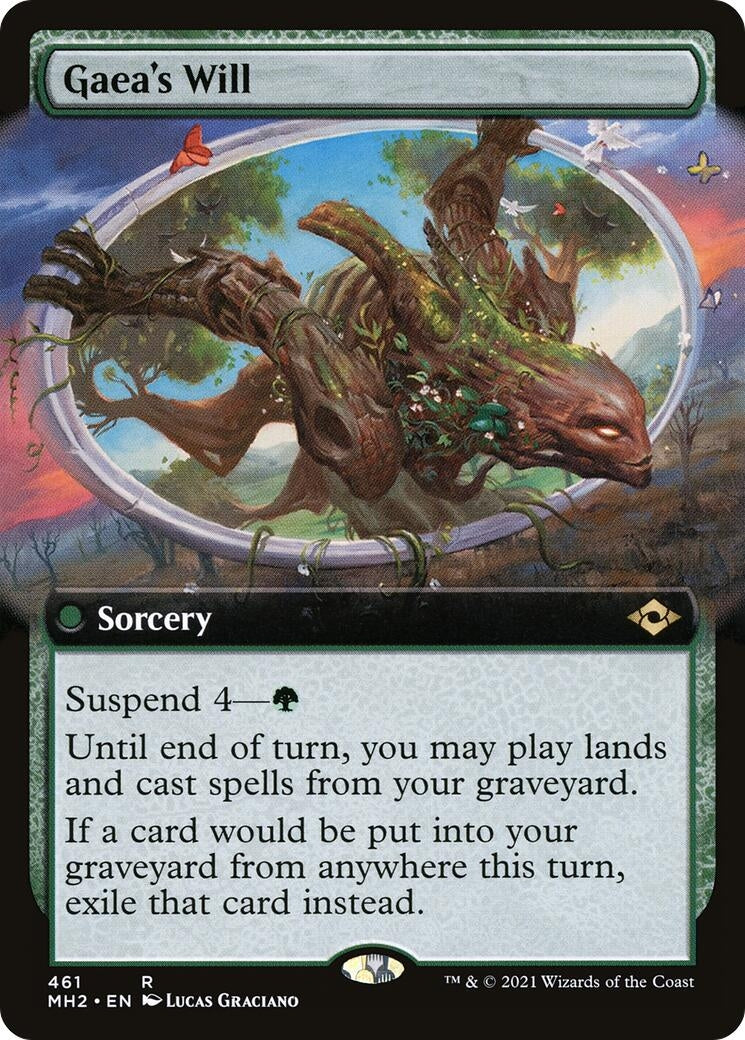 Gaea's Will (Extended Art) (461) (Modern Horizons 2)