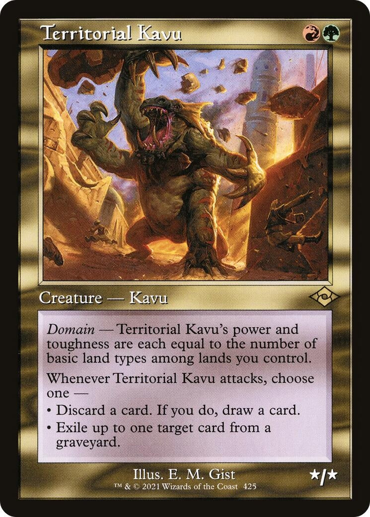 Territorial Kavu (Retro Frame) (425) (Modern Horizons 2)