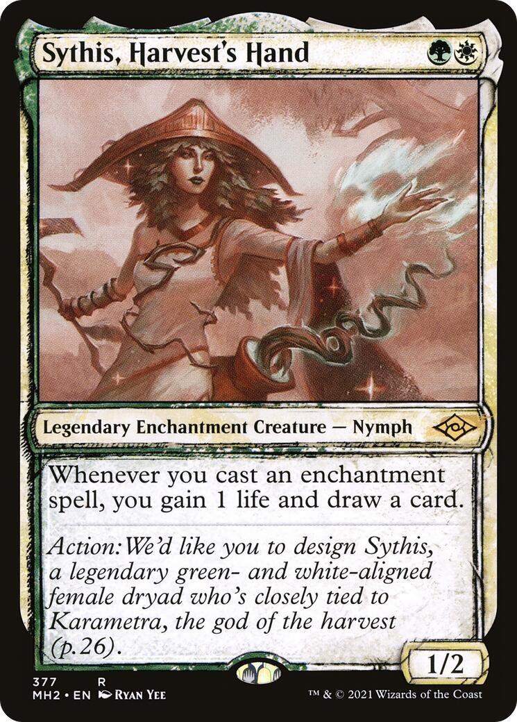 Image for Sythis, Harvest's Hand (Showcase) (377) (Modern Horizons 2) - Magic: The Gathering