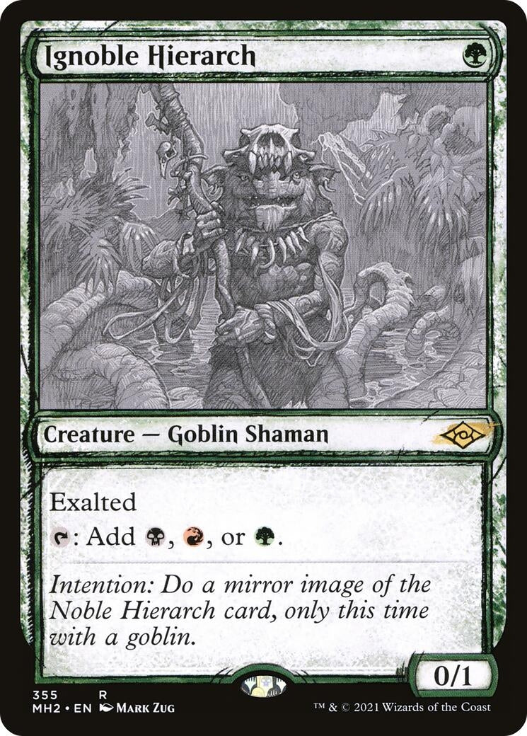 Ignoble Hierarch (Showcase) (355) (Modern Horizons 2)