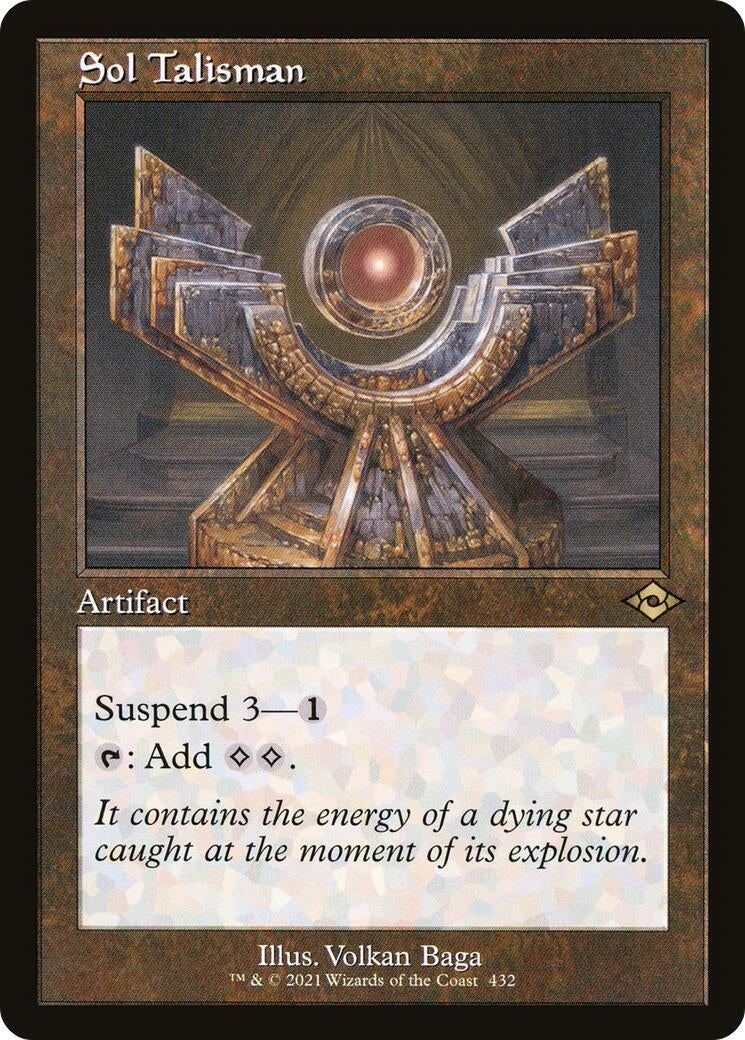 Image for Sol Talisman (Retro Frame) (432) (Modern Horizons 2) - Magic: The Gathering