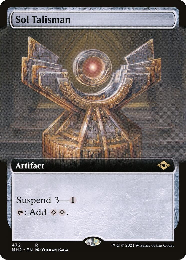 Image for Sol Talisman (Extended Art) (472) (Modern Horizons 2) - Magic: The Gathering