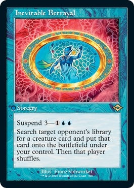 Inevitable Betrayal (Retro Frame) (Foil Etched) (390) (Modern Horizons 2)