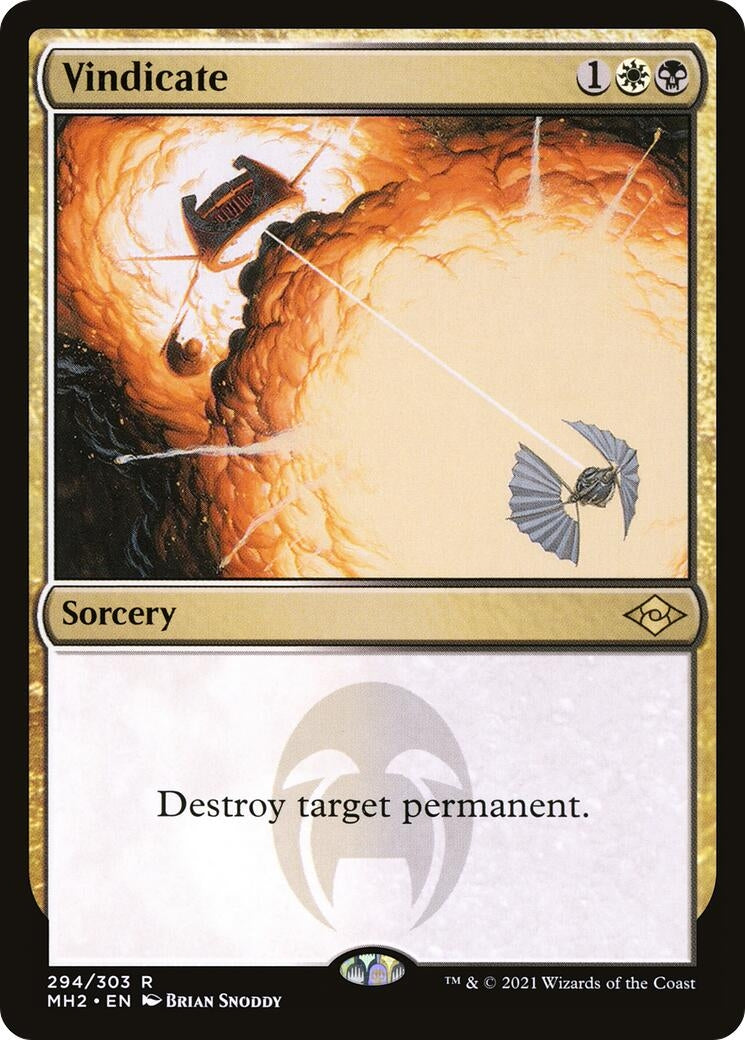 Image for Vindicate (294) (Modern Horizons 2) - Magic: The Gathering