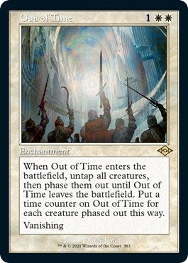 Out of Time (Retro Frame) (Foil Etched) (383) (Modern Horizons 2)