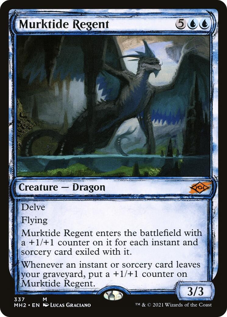 Murktide Regent (Showcase) (337) (Modern Horizons 2)