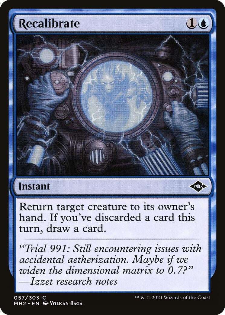 Image for Recalibrate (57) (Modern Horizons 2) - Magic: The Gathering