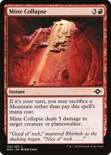 Image for Mine Collapse (135) (Modern Horizons 2) - Magic: The Gathering