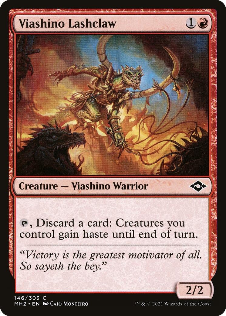 Image for Viashino Lashclaw (146) (Modern Horizons 2) - Magic: The Gathering