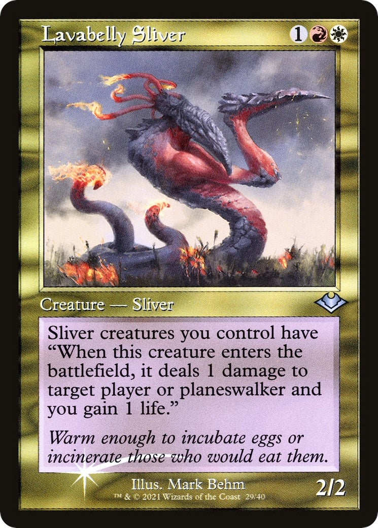 Lavabelly Sliver (Retro Frame) (29) (Modern Horizons)