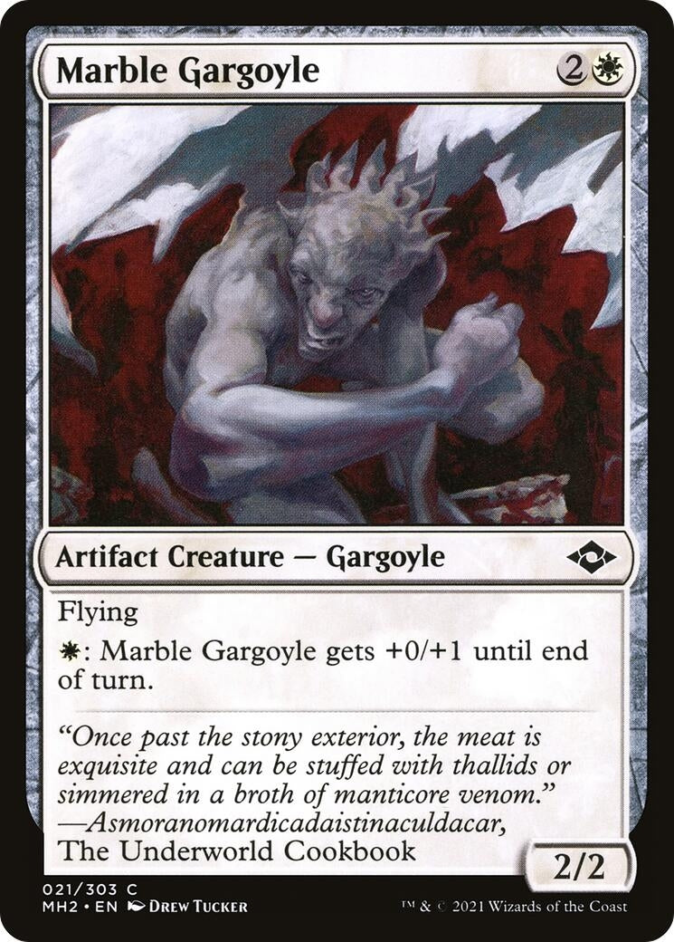 Image for Marble Gargoyle (21) (Modern Horizons 2) - Magic: The Gathering