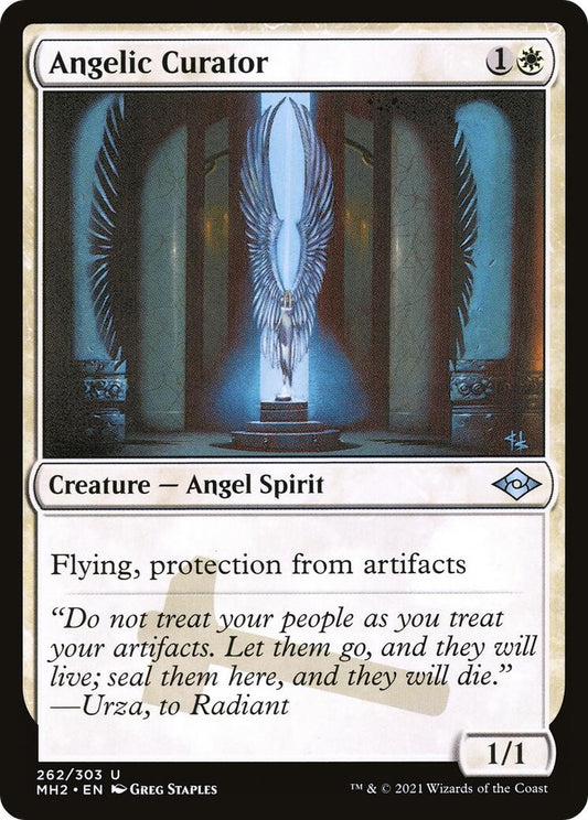 Image for Angelic Curator (262) (Modern Horizons 2) - Magic: The Gathering