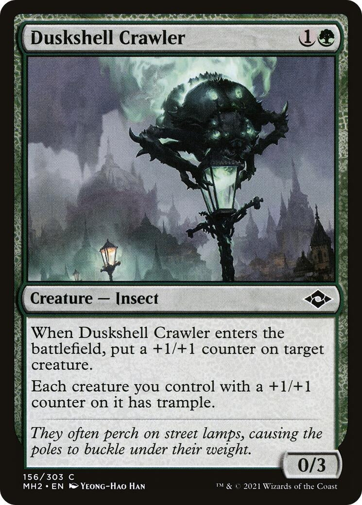 Image for Duskshell Crawler (156) (Modern Horizons 2) - Magic: The Gathering