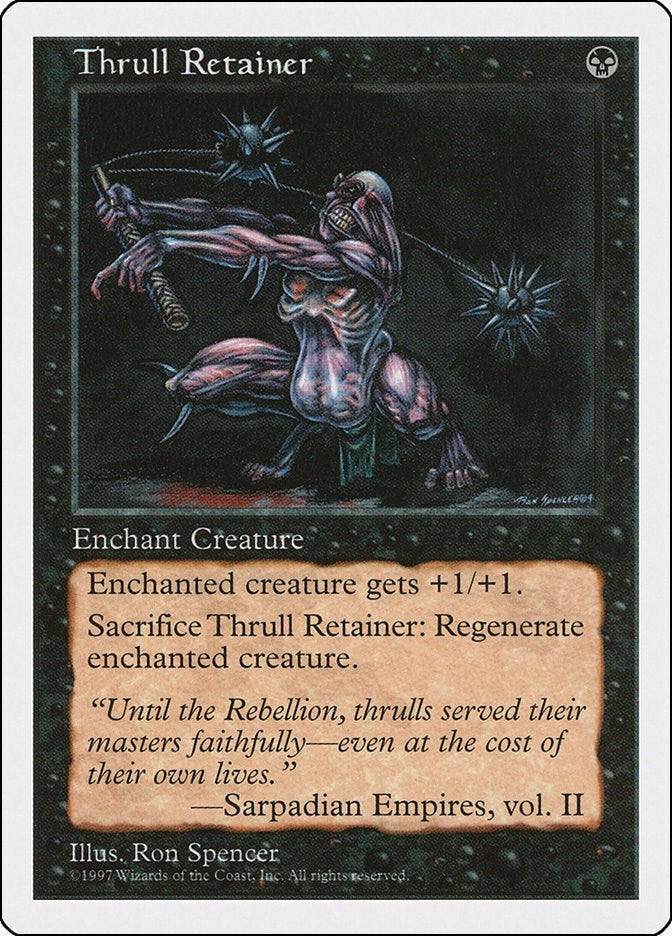 Image for Thrull Retainer (Fifth Edition) - Magic: The Gathering