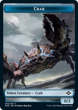 Image for Crab Token (2) (Modern Horizons 2) - Magic: The Gathering