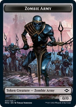 Image for Zombie Army Token (7) (Modern Horizons 2) - Magic: The Gathering