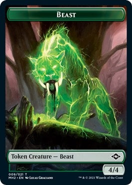 Beast Token (9) (Modern Horizons 2)