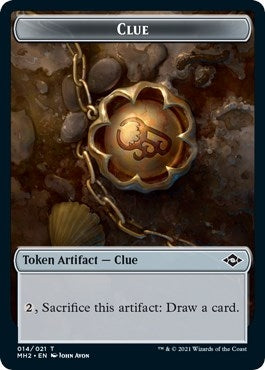 Image for Clue (014) Token (14) (Modern Horizons 2) - Magic: The Gathering
