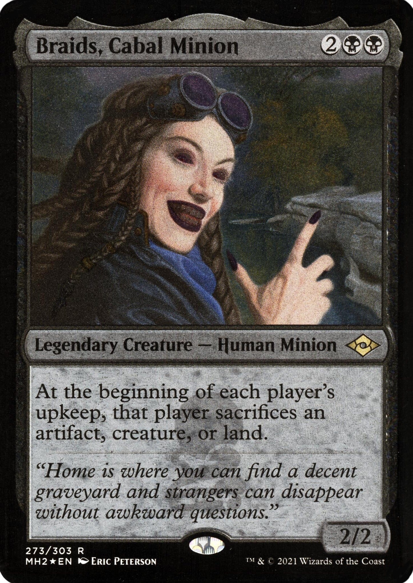 Image for Braids, Cabal Minion (Foil Etched) (273) (Modern Horizons 2) - Magic: The Gathering